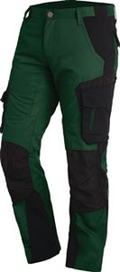 Arbeitshose FLORIAN Gr.48 grün/schwarz FHB