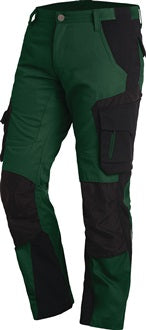 Arbeitshose FLORIAN Gr.48 grün/schwarz FHB