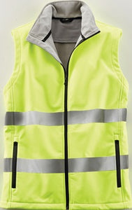 Warnweste Terrax Workwear Gr.L gelb EN 20471 Kl.1 TERRAX