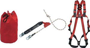 Absturzsicherungsset Hubarbeitsbühne EN361 EN353-2 3-tlg.MAS