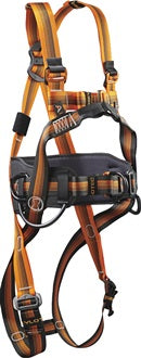 Auffanggurt Falc Stand.EN361:2002 EN358:2018 schwarz/orange/anthrazit f.Gr.M/XXL