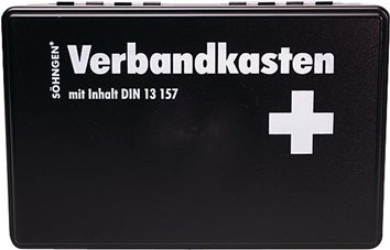 Betriebsverbandkasten kl. KIEL B260xH160xT80ca.mm schwarz SÖHNGEN