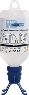 Augenspülflasche DUO pH Neutral 0 5l DIN EN15154-4 PLUM