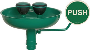Augendusche ClassicLine m.Auffangbecken Wm.Anschl.3/4 IG Zoll B-SAFETY