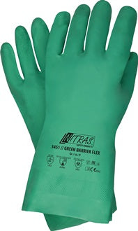 Chemikalienschutzhandschuhe Green Barrier Flex Gr.9 grün EN 388 EN 374 PSA III