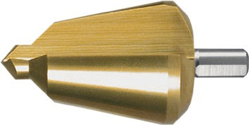 Blechschälbohrer Bohrber.36-50mm HSS TiN Gesamt-L.97mm Z.2 RUKO