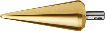 Blechschälbohrer Bohrber.5-31mm HSS TiN Gesamt-L.103mm Z.2 RUKO