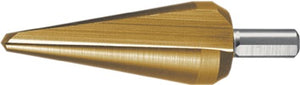 Blechschälbohrer Bohrber.5-22 5mm HSS TiN Gesamt-L.79mm Z.2 RUKO