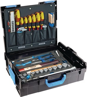 Werkzeugsortiment 1100-01 58-tlg.allgemeines Handwerk L-Boxx GEDORE