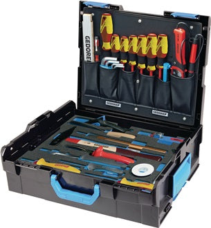 Werkzeugsortiment 1100-02 36-tlg.Elektriker L-Boxx GEDORE