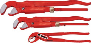 Zangenset 3-tlg.f.Rohre 1-1 1/2 10 Zoll ROTHENBERGER