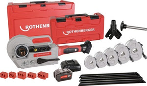 Akkurohrbiegegeräteset ROBEND® 4000 E 12-14-16-18-22-28mm ROTHENBERGER