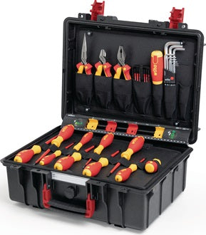 Werkzeugsortiment Basic Set L electric 39-tlg.im Schutzkoffer WIHA