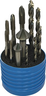 Metallbearbeitungsset 12tlg.3 in 1 Multibox PROMAT