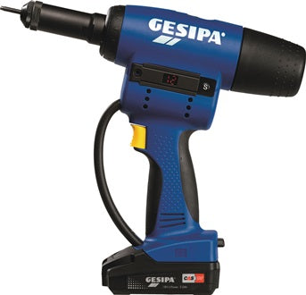 Akkublindnietmutternsetzgerät FireBird® Pro 8-tlg.15000N im Krt.GESIPA