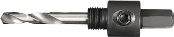 Aufnahmeschaft 6-KT 9 5mm m.Zentrierbohrer Lochsägen 14-30mm PROMAT