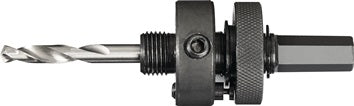 Aufnahmeschaft 6-KT 11 0mm m.Zentrierbohrer Lochsägen 32-152mm PROMAT