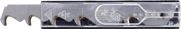 Abbrechhakenklinge L104 5xB17 7xS0 5mm Titan 3 Sollbruchstellen 10 St./Spender