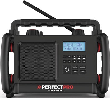 Baustellenradio ROCKBOX 11 1 V 230 V PERFECTPRO