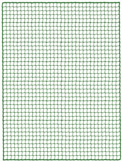 Containernetz L.4xB.3 0 m S.3mm Polypropylen grün Maschw.45mm
