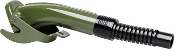 Ausgießstutzen f.Benzin/Diesel o.Fehlbetankungssperre L.280mm B.68mm grün