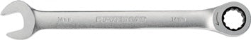 Maulringratschenschlüssel SW 10mm L.160mm ger.PROMAT