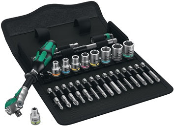 Steckschlüsselsatz 8100 SA 6 28-tlg.1/4 Zoll SW 5-13mm Z.72 6KT WERA