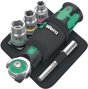 Steckschlüsselsatz 8009 Zyklop Pocket Set 2 19-tlg.3/8Zoll+1/4 Zoll Z.72 WERA