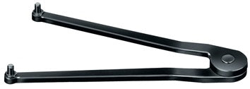 Verstellbarer Stirnlochschlüssel 758 f.Lochabstand 14-100mm Zapfen-Ø 7 9mm AMF