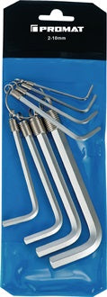Winkelschraubendrehersatz 8-tlg.Ku.-Tasche SW 2-10mm