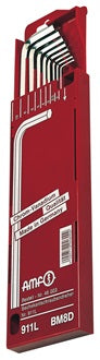 Winkelschraubendrehersatz 911L-BM8D 8-tlg.Schiebekassette SW 2-10mm