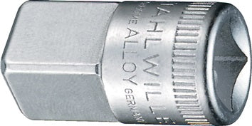 Vergrößerungsstück 432 Antr.3/8 Zoll Abtrieb 1/2 Zoll L.35mm STAHLWILLE