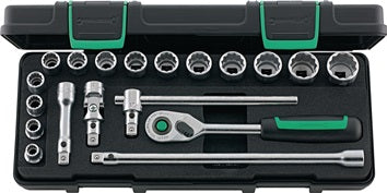 Steckschlüsselsatz 45/14/5i QR 19-tlg.3/8 Zoll SW 8-22mm Z.80 12KT STAHLWILLE