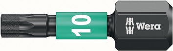 Bit IMPAKTOR DC T10 L.25mm 1/4 Zoll C6 3 Impaktor DC Box m.10 Bits WERA
