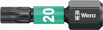 Bit IMPAKTOR DC T20 L.25mm 1/4 Zoll C6 3 Impaktor DC Box m.10 Bits WERA