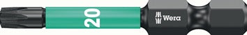 Bit IMPAKTOR DC T20 L.50mm 1/4 Zoll E6 3 Impaktor DC Box m.5 Bits WERA