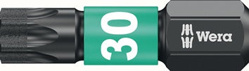 Bit 867/1 IMP DC T30 L.25mm 1/4 Zoll C6 3 Impaktor DC Box m.10 Bits WERA
