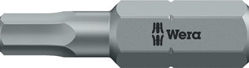 Bit 840/1 Z 1/4 Zoll 2 5mm L.25mm zähhart HEX-Plus WERA