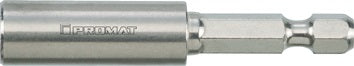 Bithalter 1/4 Zoll F 6 3 1/4 Zoll C 6 3 Magnet Spreng-Ri L.75mm PROMAT