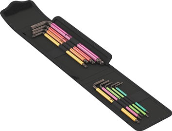 Winkelschraubendrehersatz Bicycle Set 4 9-tlg.Textiltasche SW 2-8mm T10/T25 WERA