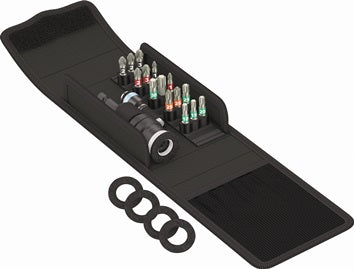 Bitsortiment Terrassenbau-Set T 1 17-tlg.PH/PZD/TORX/TORX ZAPFEN WERA