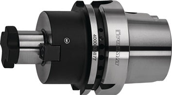 Quernutaufsteckfräsdorn DIN 69893A Spann-D.27mm HSK-A63 A.-L.100mm PROMAT