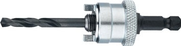 Aufnahmeschaft Quick-Change 6-KT 12 7mm m.Zentrierbohrer Lochsägen32-210mm LENOX