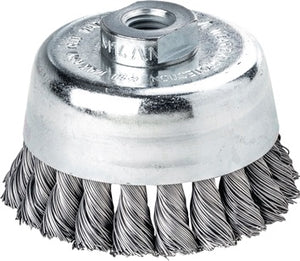 Zopftopfbürste D.65mm Gew.Drahtstärke 0 5mm STA 12500min-¹ LESSMANN