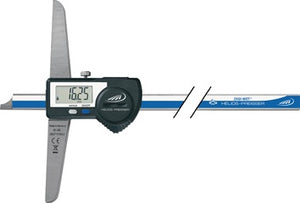 Tiefenmessschieber DIN 862 DIGI-MET IP67 200mm D.ausg.ger.Schiene H.PREISSER