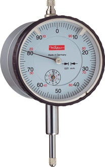 Messuhr M2 T Magnet 10mm Abl.0 01mm magn.Rückw.m.Kal.KÄFER