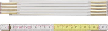 Gliedermaßstab 9143 L.3m B.16mm mm/cm EG III Buche weiß-gelb BMI