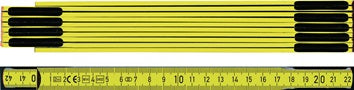 Gliedermaßstab L.2m mm/cm EG III HO gelb BMI