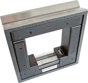 Rahmenwasserwaage DIN 877 Genauigk.0 1 mm/m 0 6 mm/m 200x200x42mm ROECKLE