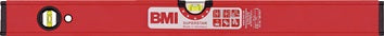 Wasserwaage SUPERSTAR 180cm Alu.rot ± 0 5 mm/m m.Magnet BMI